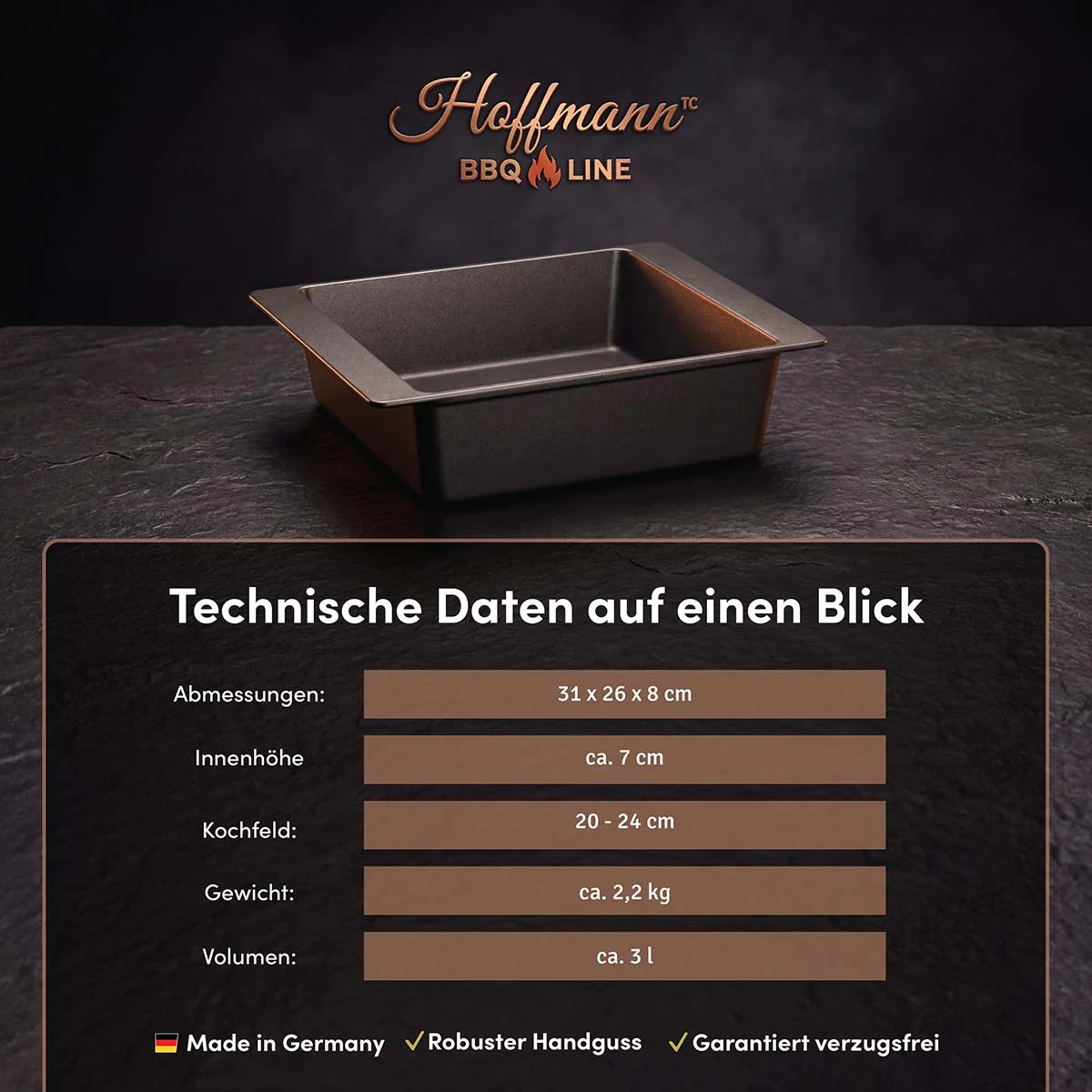 Auflaufform & Grillschale  | BBQ-Line | PFAS-FREI - Image 9
