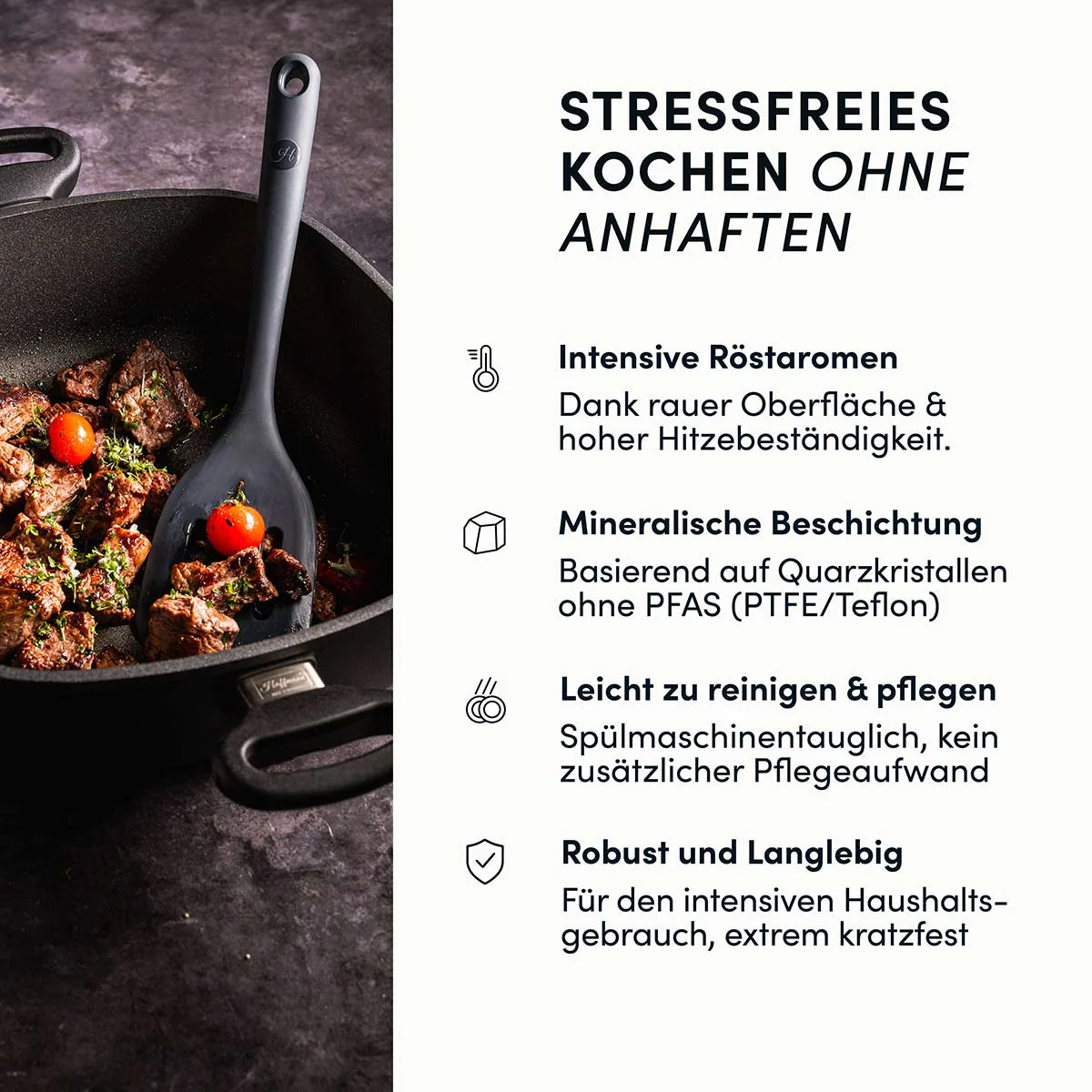 Bräter eckig | STONIQ | PFAS-FREI - Image 9