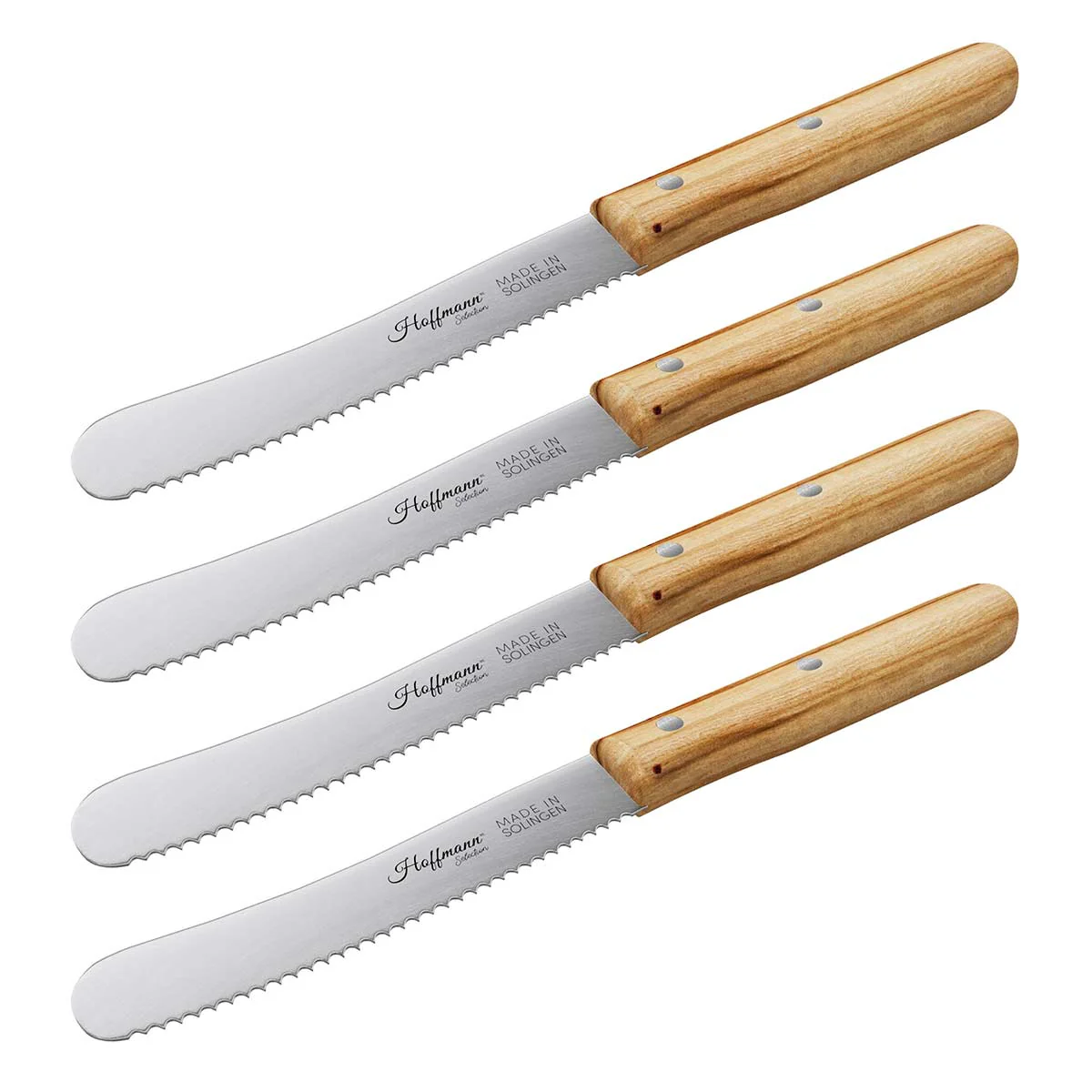 Streichmesser I Buckelmesser Wellenschliff I Made in Solingen - Image 8