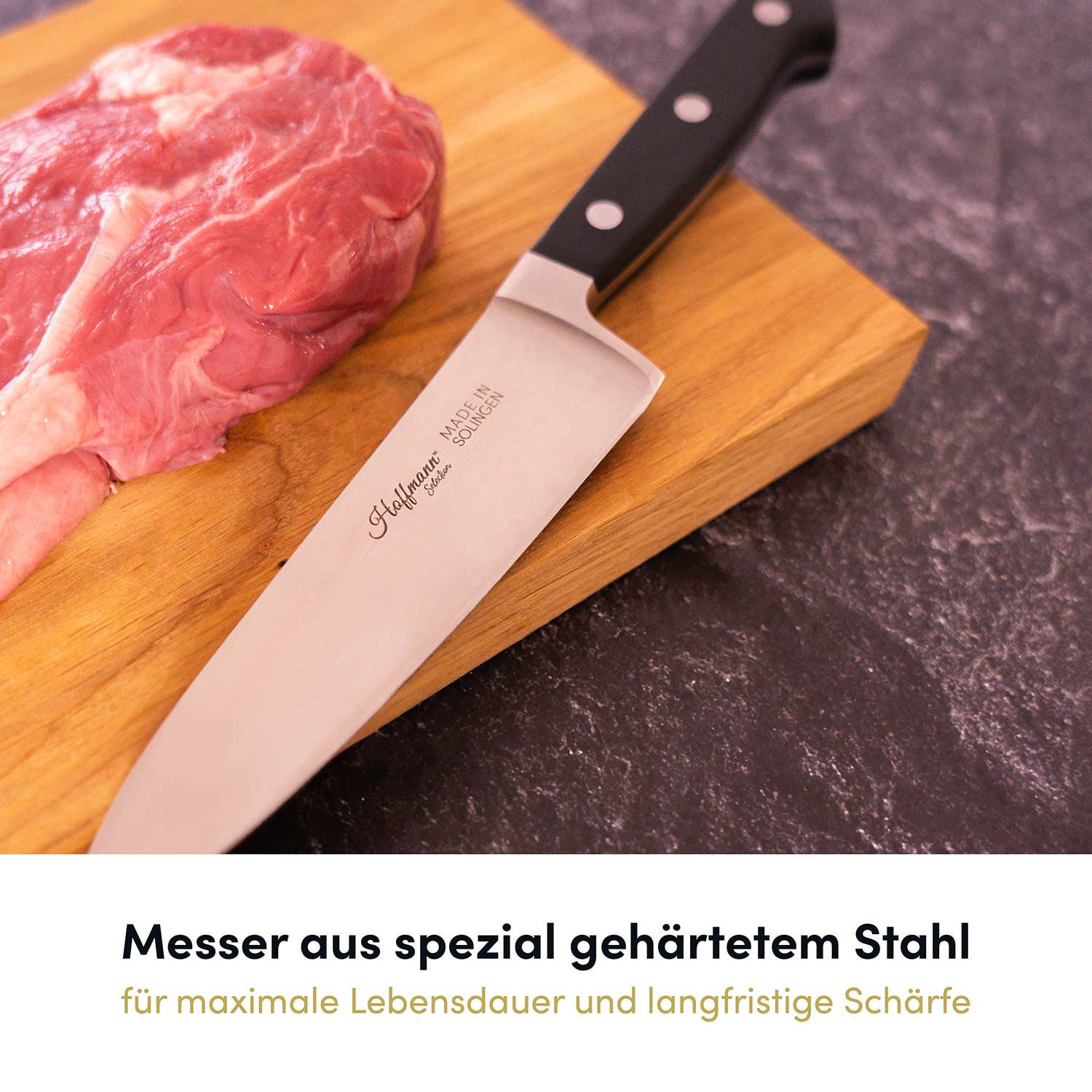 Chefmesser 16 cm, handgeschmiedet in Solingen - Image 5