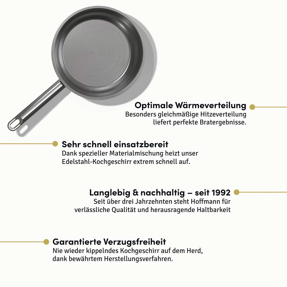 Edelstahl Bratpfanne 24 cm | B-Ware - Image 11