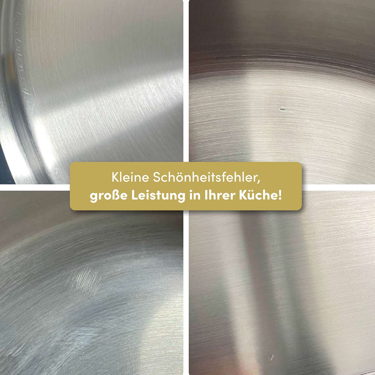 Edelstahl Kochtopf 20-24 cm | B-Ware - Image 6