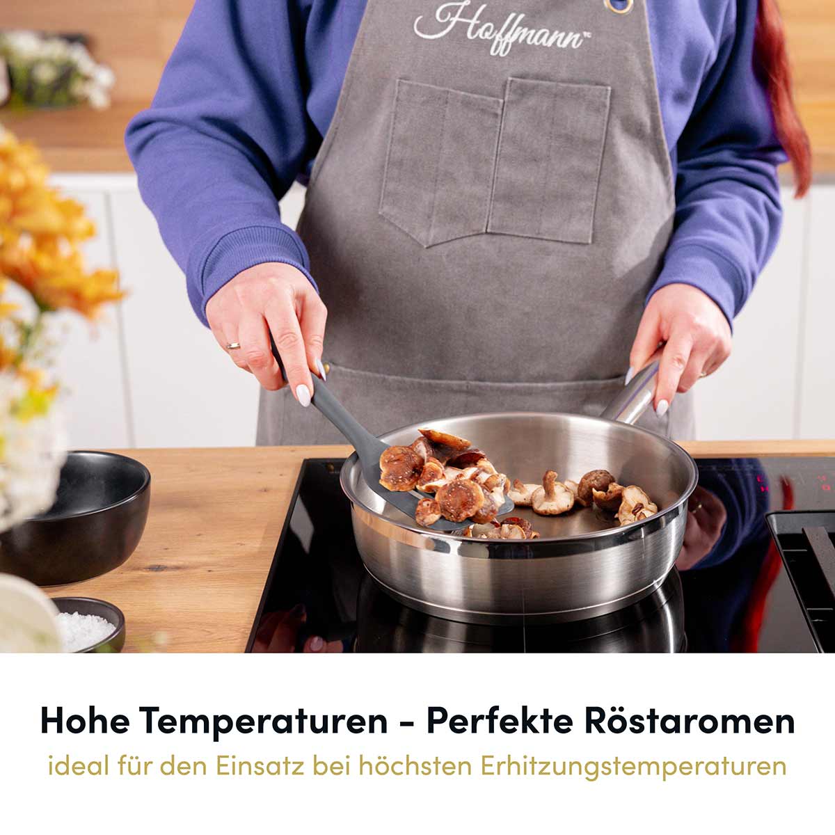 Edelstahl Hochrandpfanne 24 cm | B-Ware - Image 6