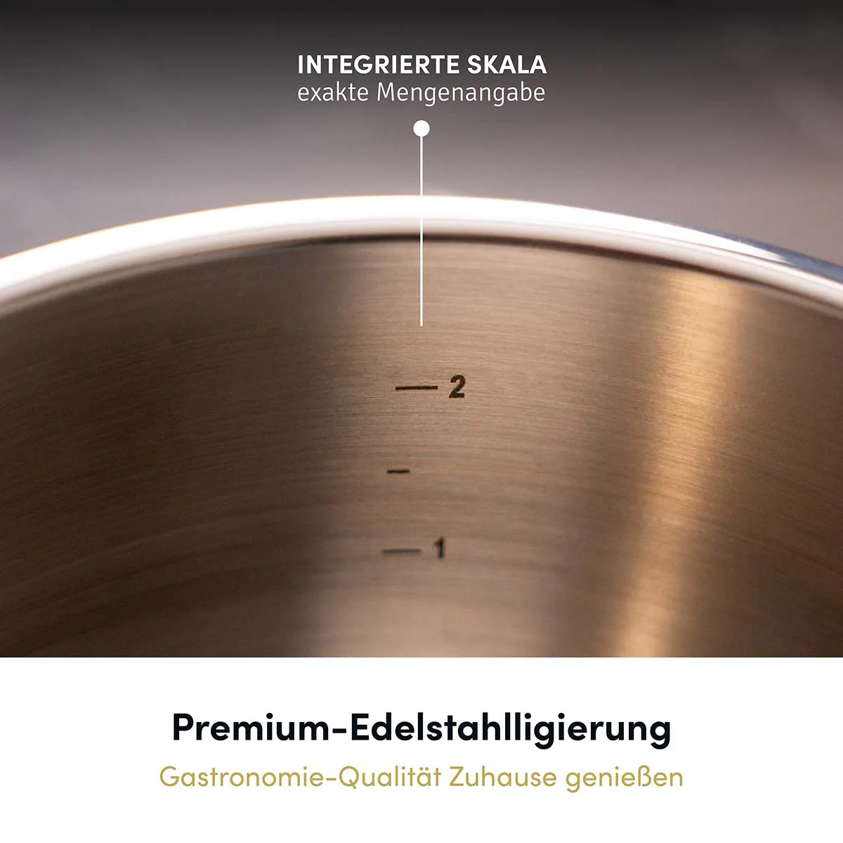 Edelstahl Kochtopf 20-24 cm | B-Ware - Image 8