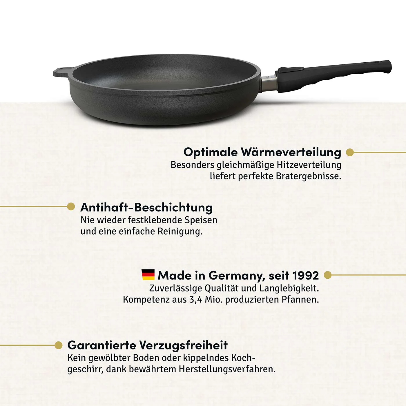 Schnitzelpfanne I Fischpfanne oval 38x28 cm I Deckel optional - Image 11