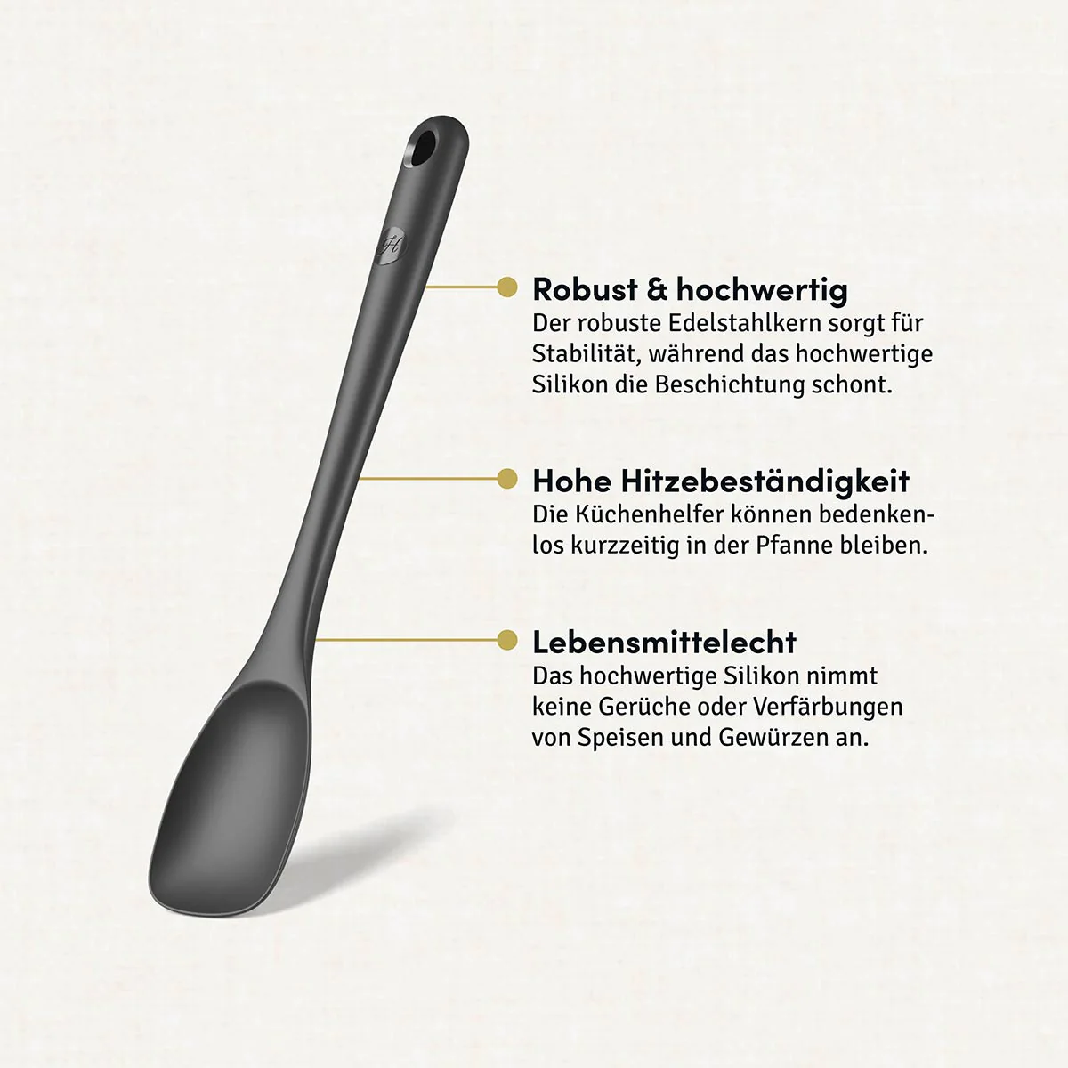 Servierlöffel mit robustem Edelstahlkern - Image 11