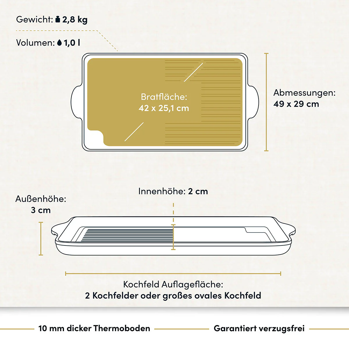 Grillplatte 49x29 cm - Image 3