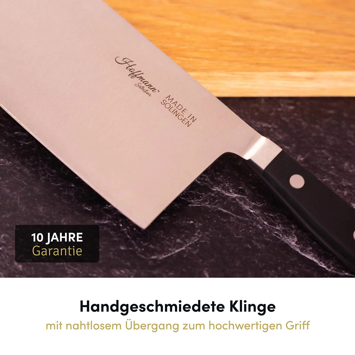 Hackmesser 18 cm, handgeschmiedet in Solingen - Image 4
