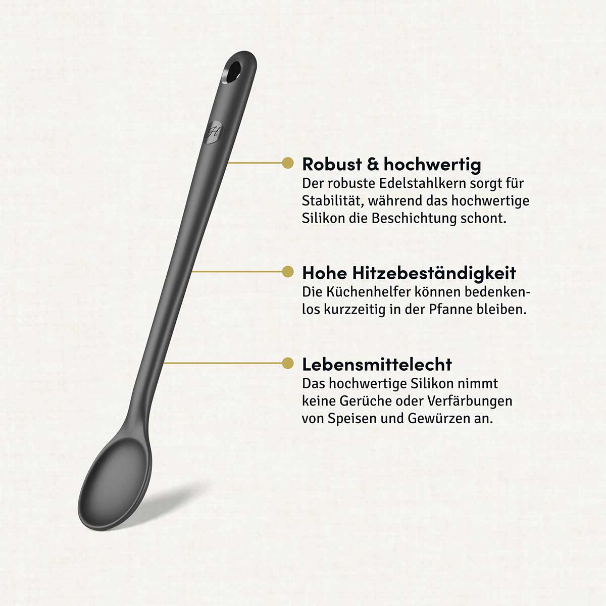Kochlöffel mit robustem Edelstahlkern - Image 10