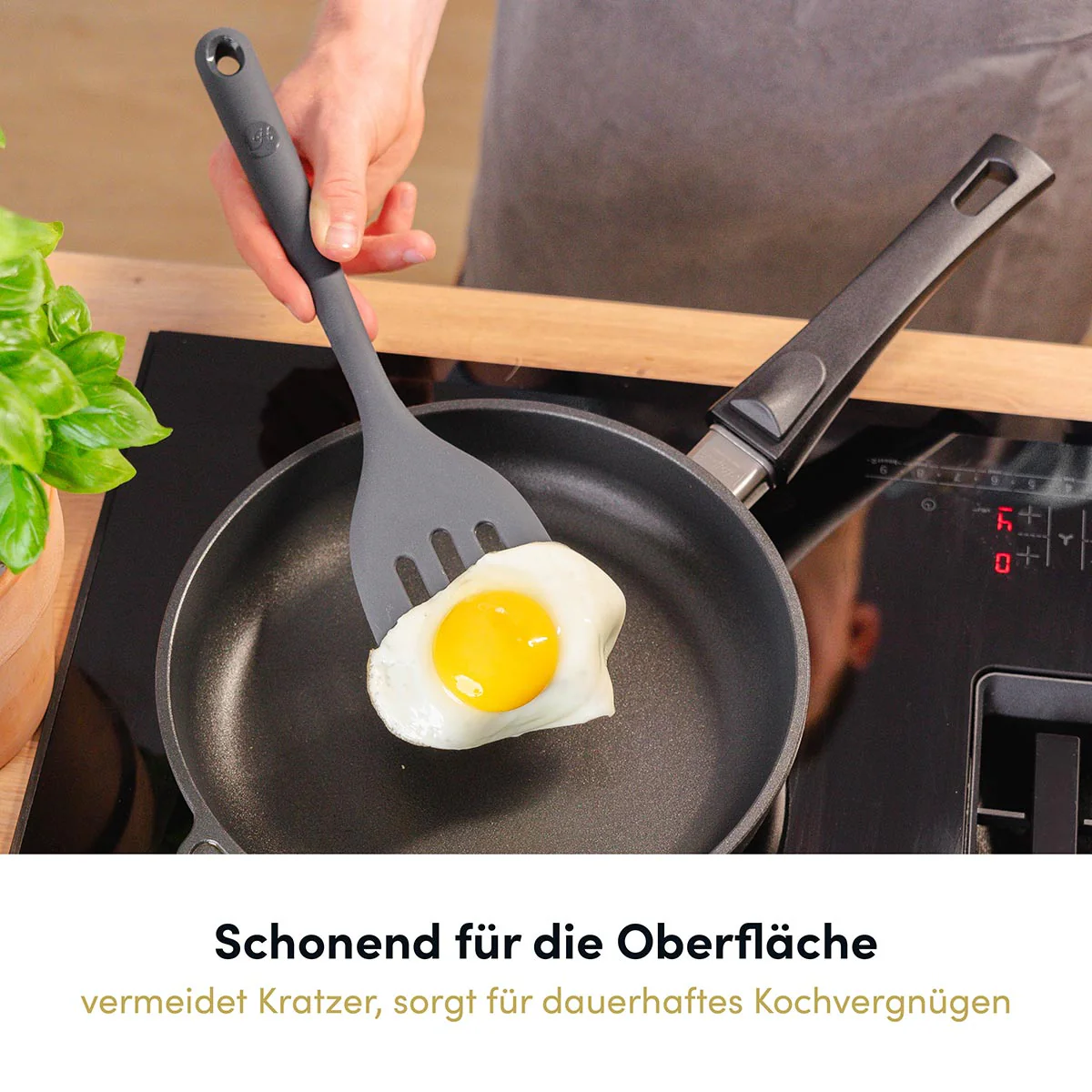 Pfannenwender mit robustem Edelstahlkern - Image 3