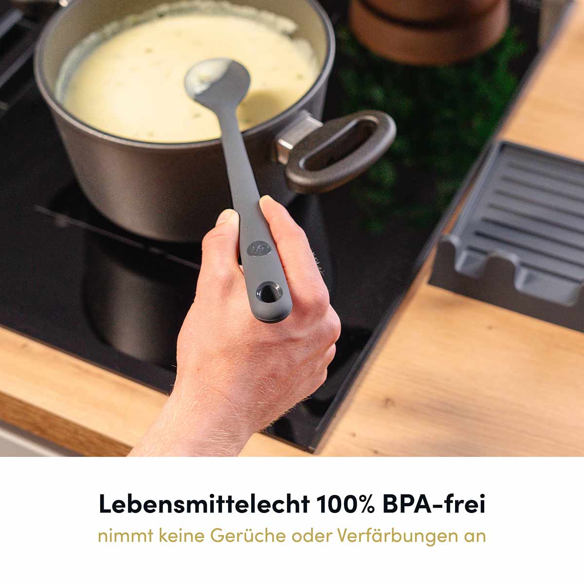 Kochlöffel mit robustem Edelstahlkern - Image 5