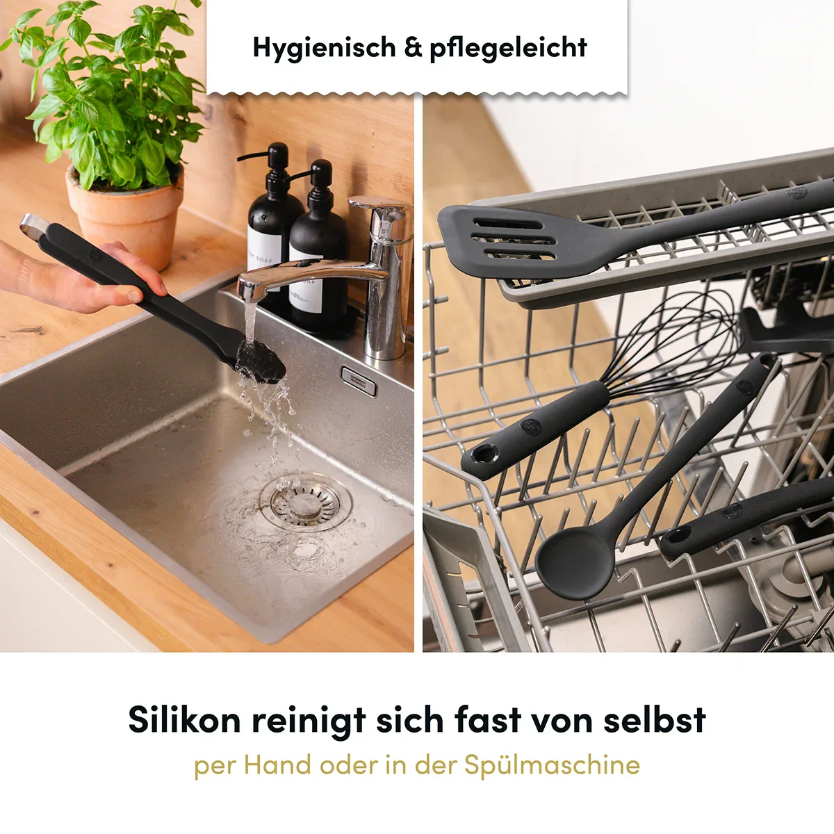 Küchenzange mit robustem Edelstahlkern - Image 6