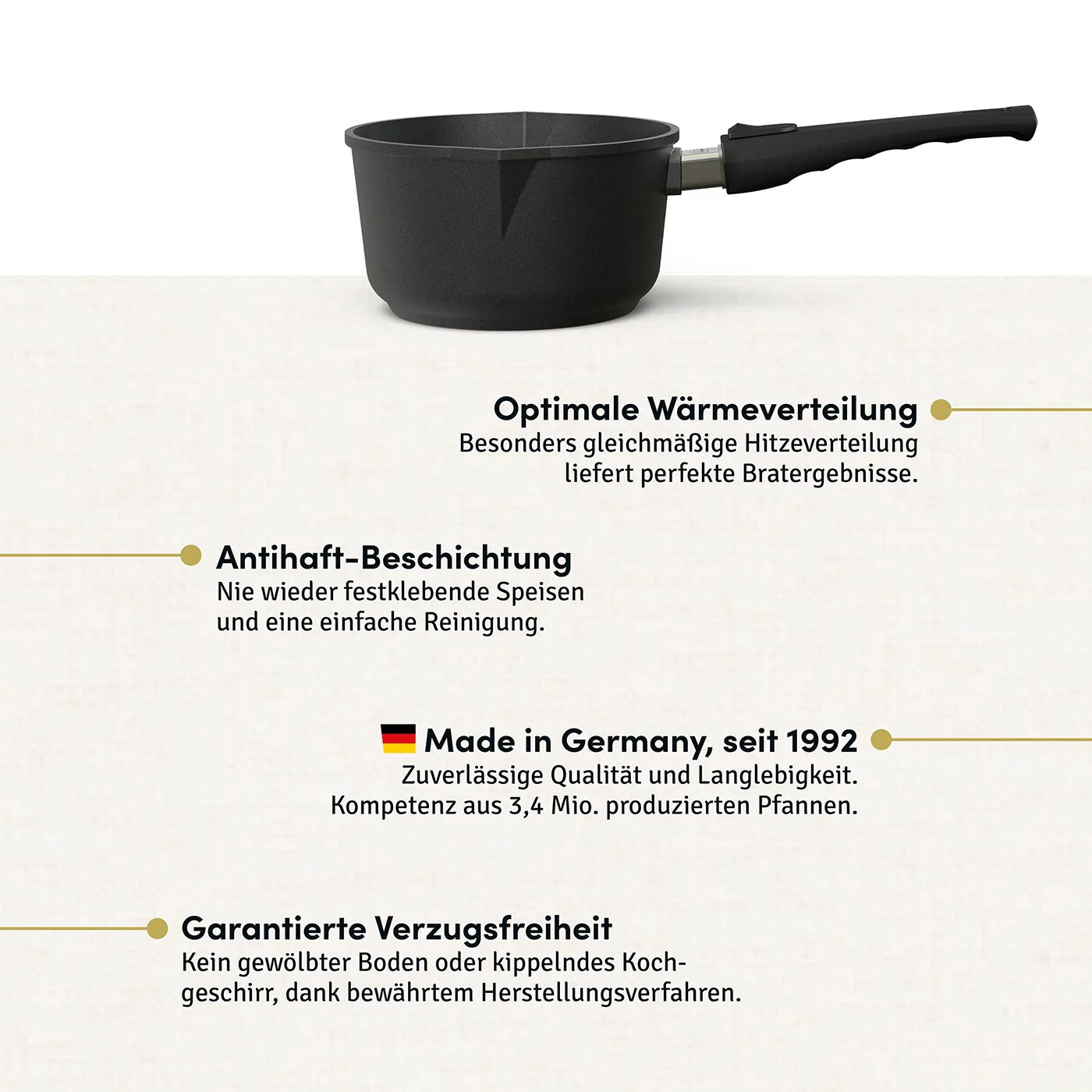 Stieltopf mit 2 Ausgießern, Ø 18 cm I Deckel optional - Image 11