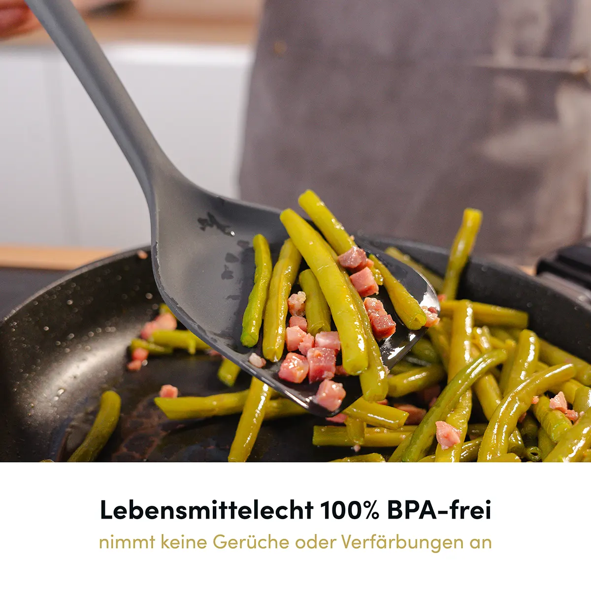 Pfannenschaufel mit robusten Edelstahlkern - Image 5