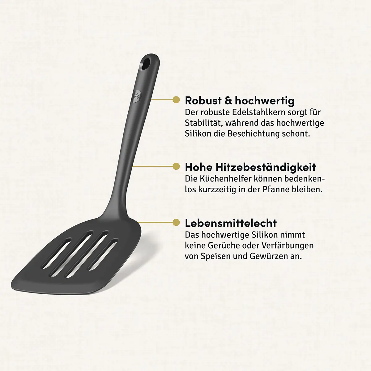 Pfannenwender XXL mit robustem Edelstahlkern - Image 10