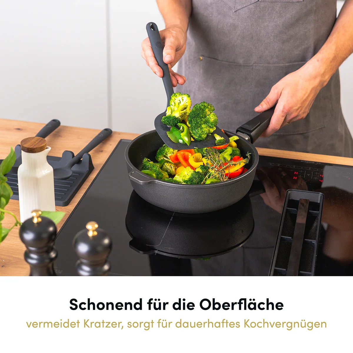 Pfannenwender XXL mit robustem Edelstahlkern - Image 3