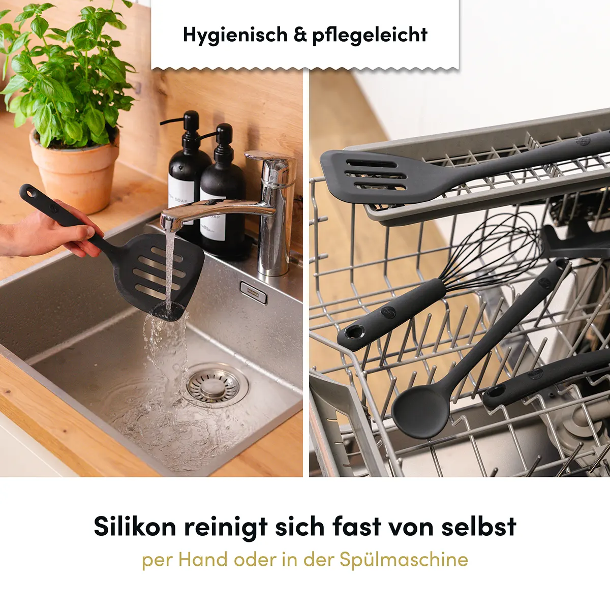Pfannenwender XXL mit robustem Edelstahlkern - Image 6
