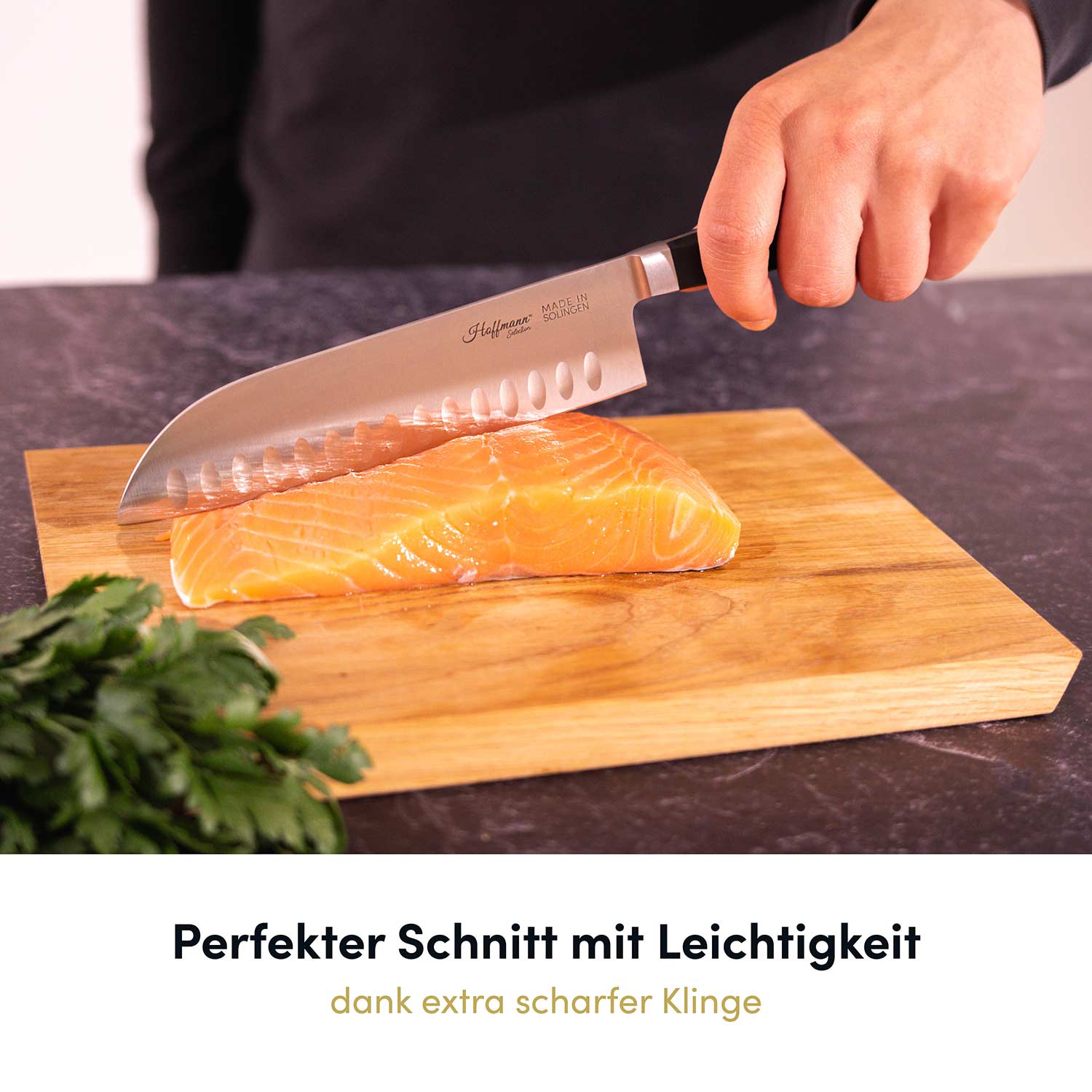 Santokumesser 18 cm, handgeschmiedet in Solingen - Image 3