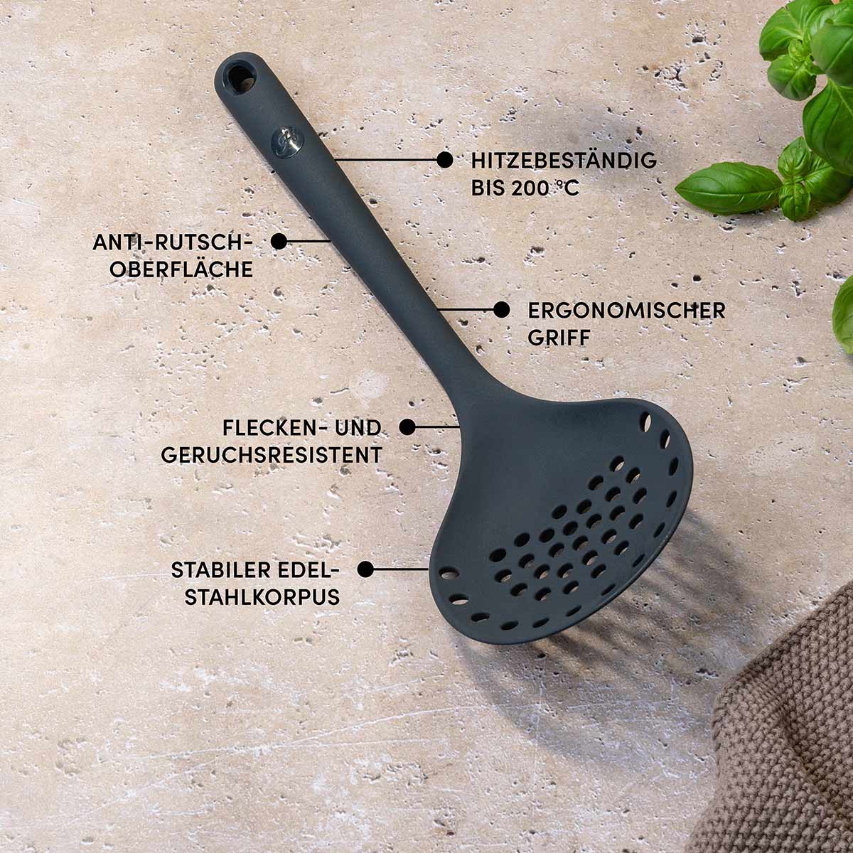 Schaumlöffel mit robustem Edelstahlkern - Image 4