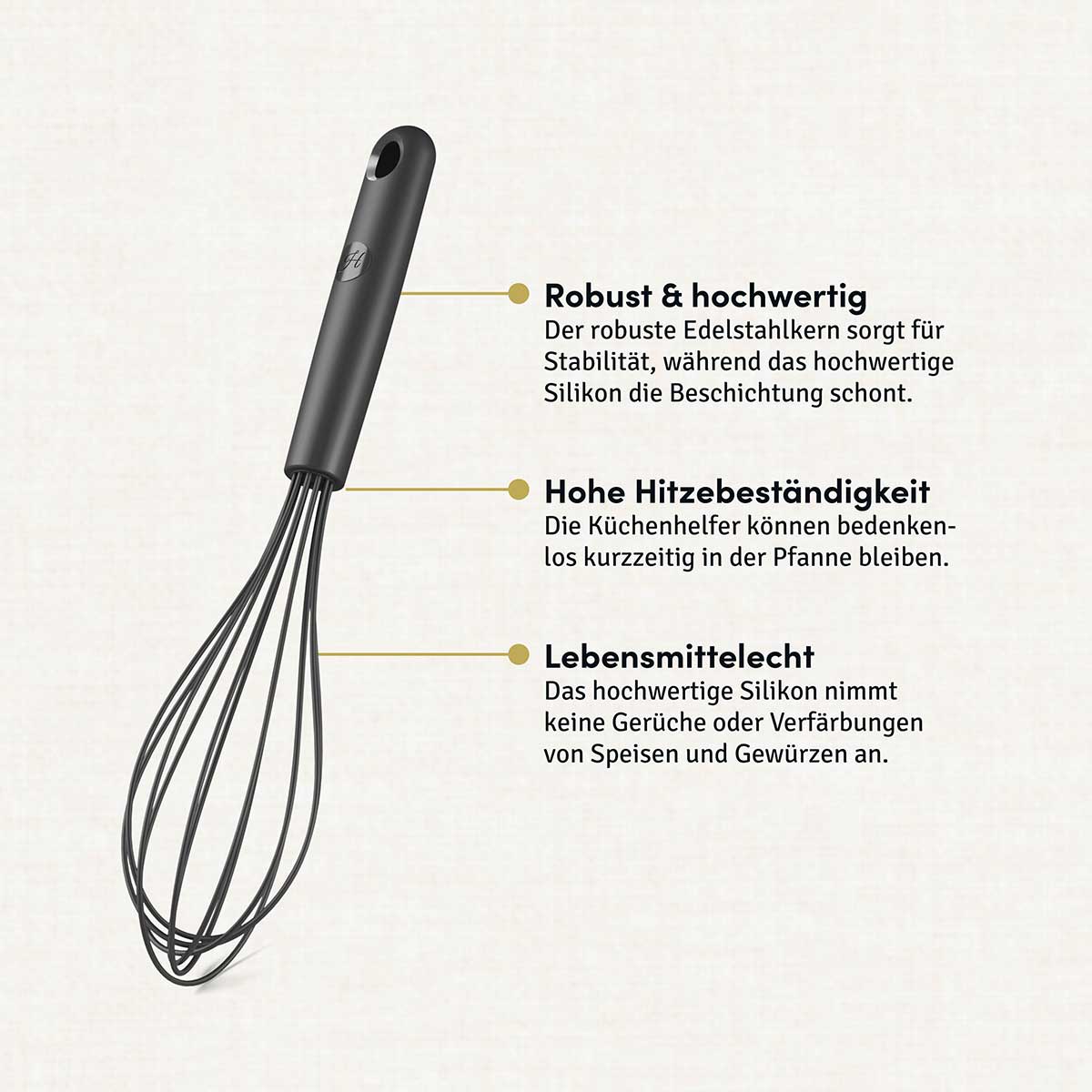 Schneebesen mit robustem Edelstahlkern - Image 10