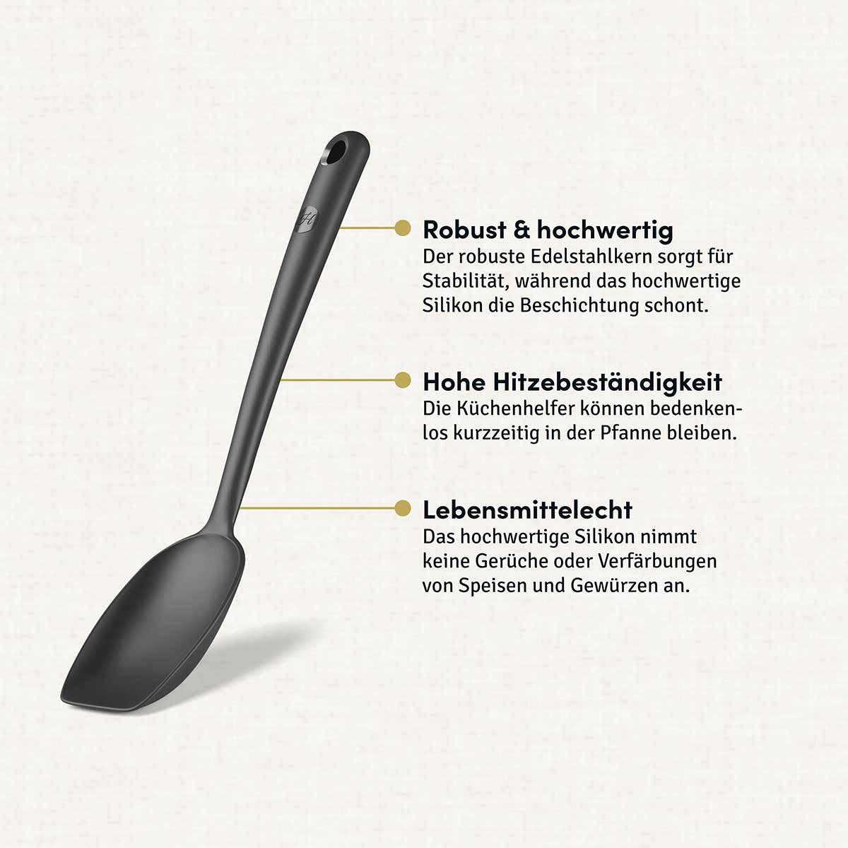 Soßenlöffel mit robustem Edelstahlkern - Image 10