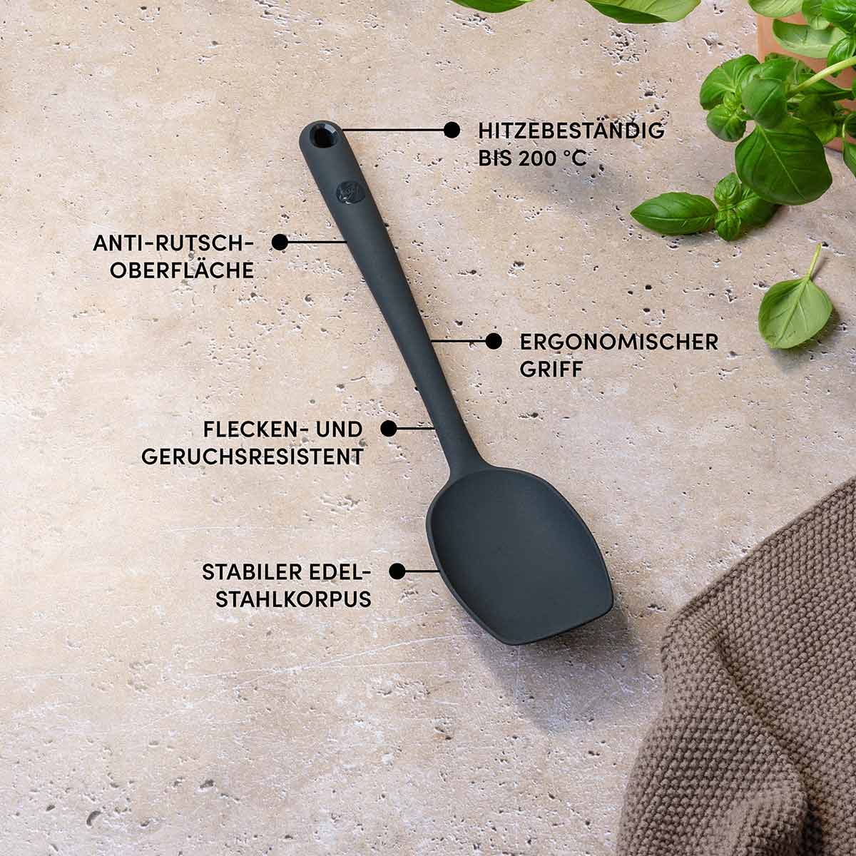 Soßenlöffel mit robustem Edelstahlkern - Image 4