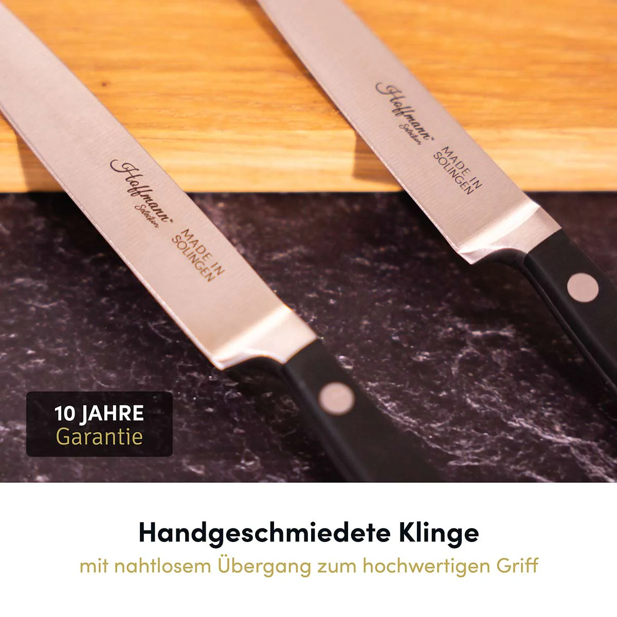 Gemüsemesser 9 cm, handgeschmiedet in Solingen - Image 4