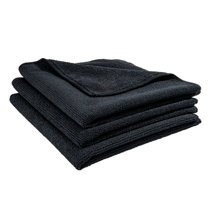 Spezial Mikrofasertuch kettgewirkt 40x40 cm schwarz - Image 8