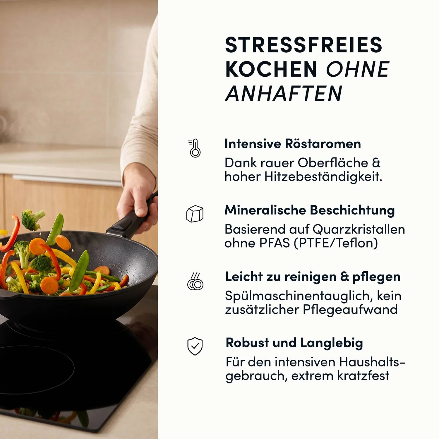 Wokpfanne | STONIQ | PFAS-FREI - Image 8