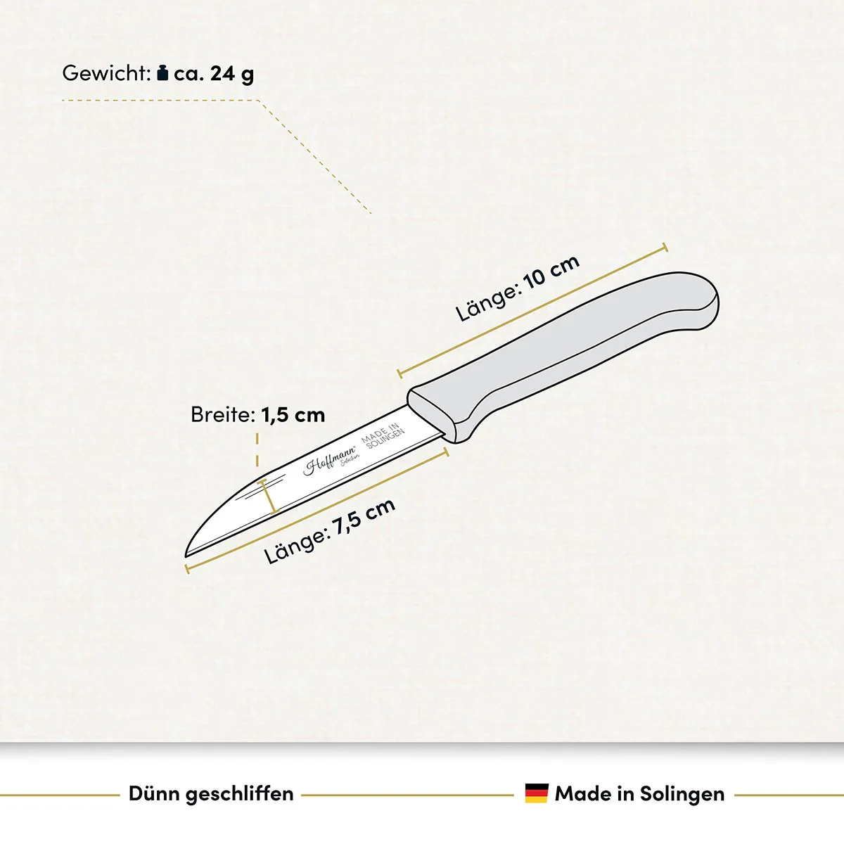 Schneidmesser I Zöppken handgefertigt in Solingen - Image 2